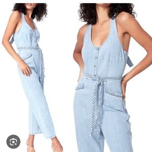 PAIGE Light Blue Denim Top